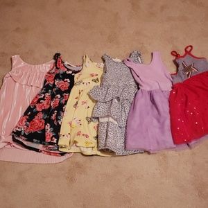 6 Total 3T dresses for one price!